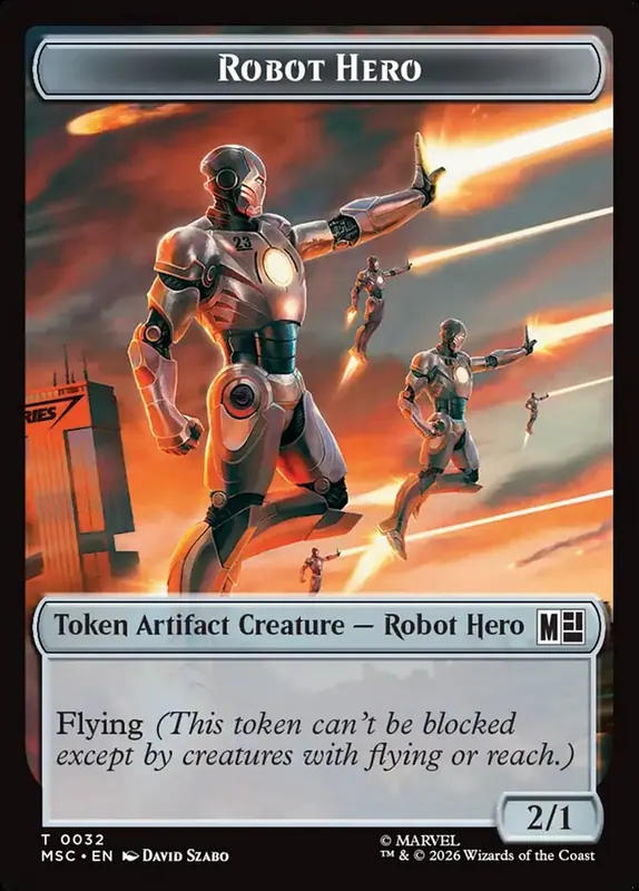 Robot Hero [Marvel Super Heroes Commander Tokens]