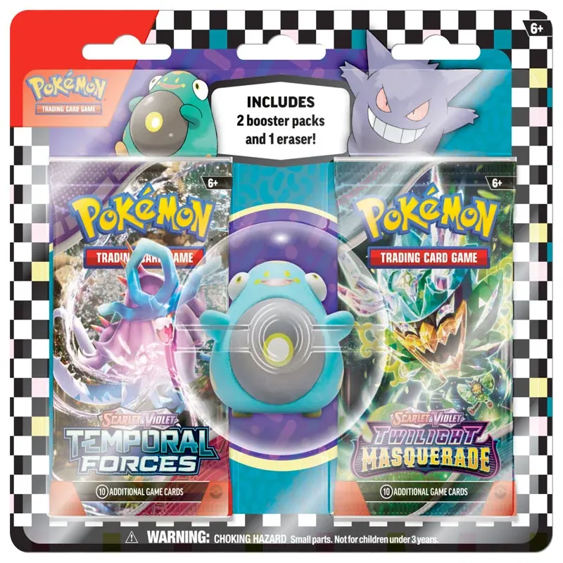 Pokémon - Eraser Blister (BTS 2024) - Ingles