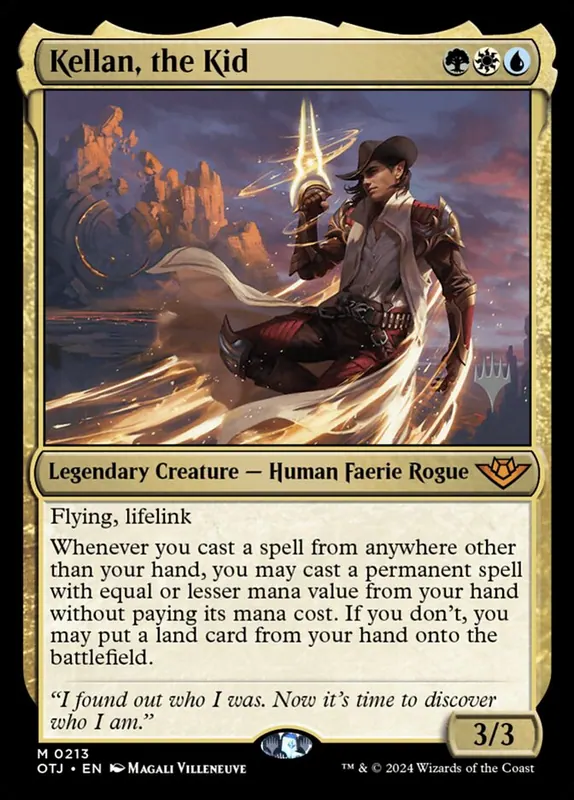 Kellan, the Kid [Outlaws of Thunder Junction Promos]
