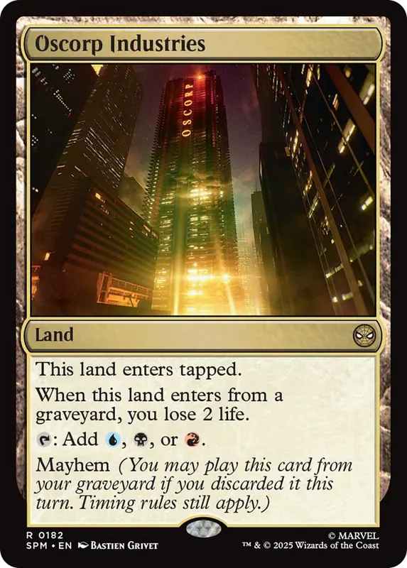 Oscorp Industries [Marvel's Spider-Man]