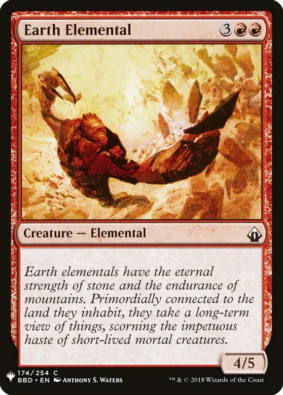 Earth Elemental [The List]