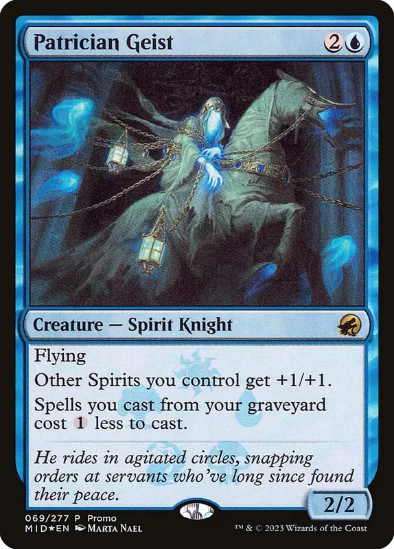 Patrician Geist [Innistrad: Midnight Hunt Promos]