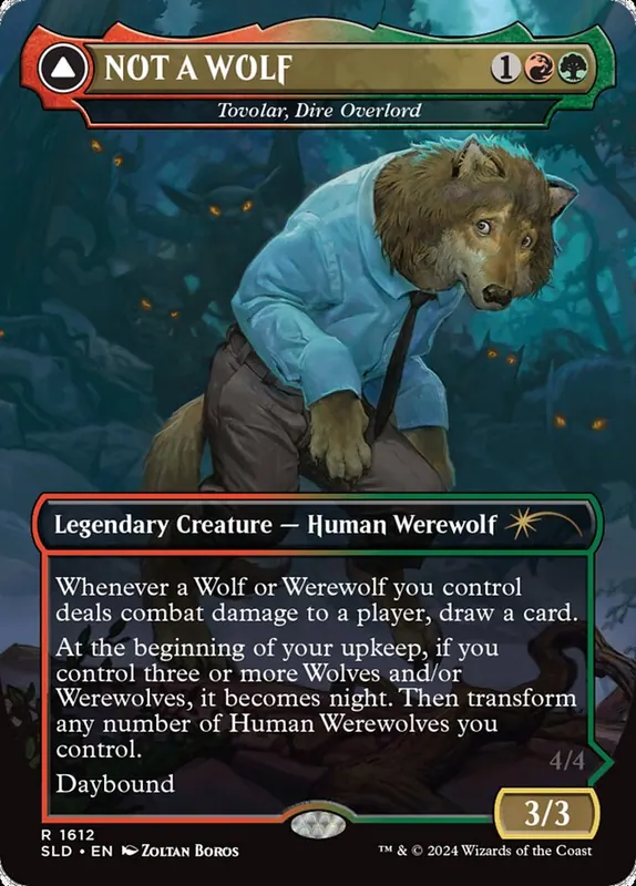 Tovolar, Dire Overlord // Tovolar, the Midnight Scourge [Secret Lair Drop]