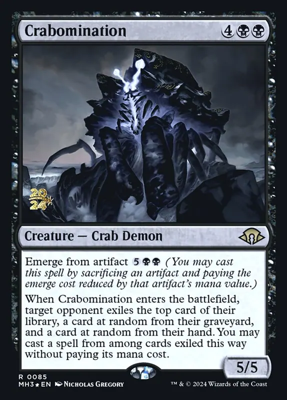 Crabomination [Modern Horizons 3 Promos]