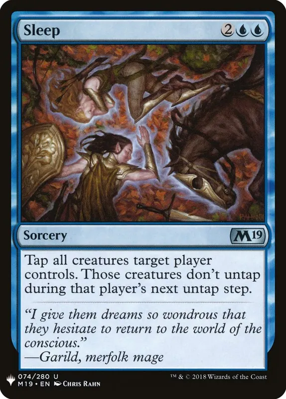 Sleep [The List]