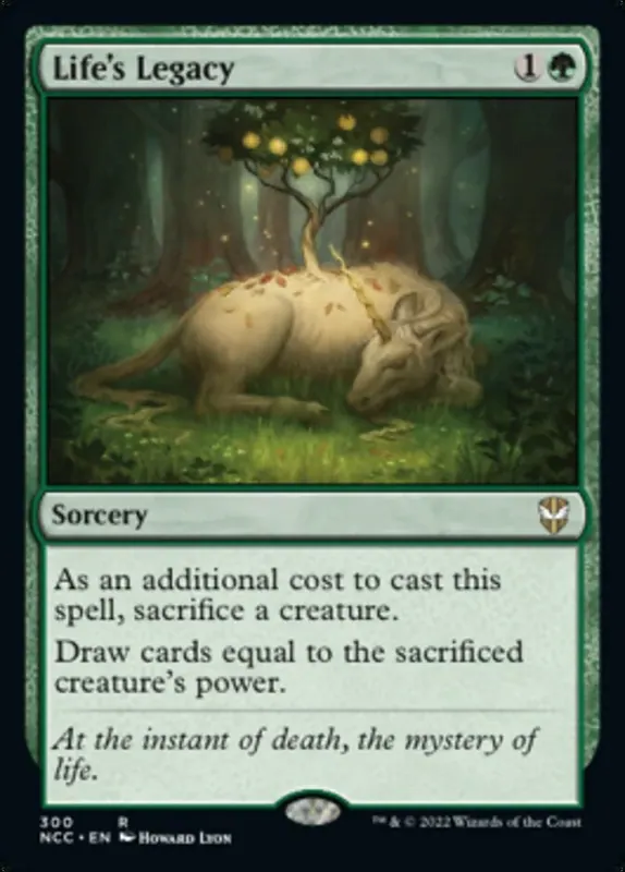 Life's Legacy [Streets of New Capenna Commander]