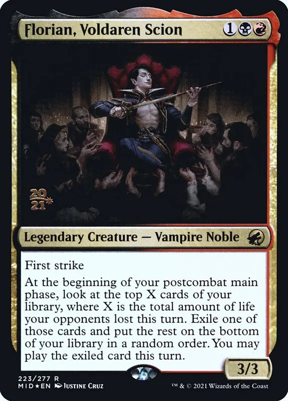 Florian, Voldaren Scion [Innistrad: Midnight Hunt Promos]