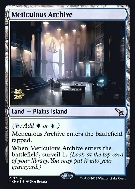 Meticulous Archive [Murders at Karlov Manor Promos]