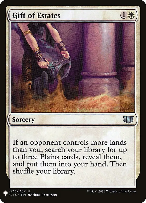 Gift of Estates [The List]