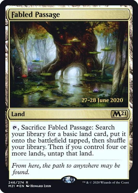 Fabled Passage [Core Set 2021 Promos]
