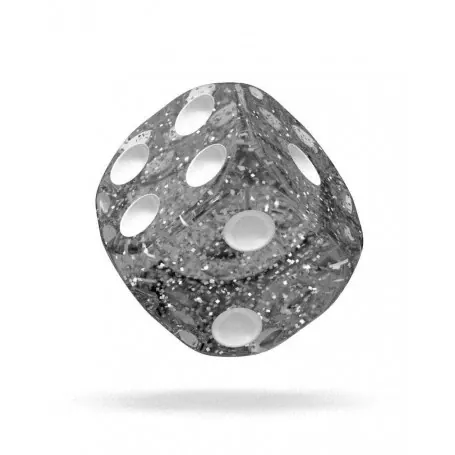 OAKIE DOAKIE DICE DADOS D6 12 MM SPECKLED - NEGRO (36)