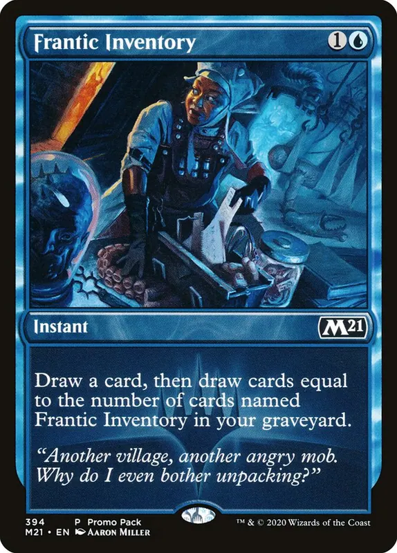 Frantic Inventory [Core Set 2021]