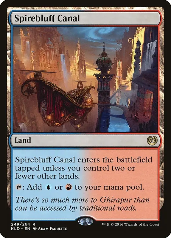Spirebluff Canal [Kaladesh] - Español
