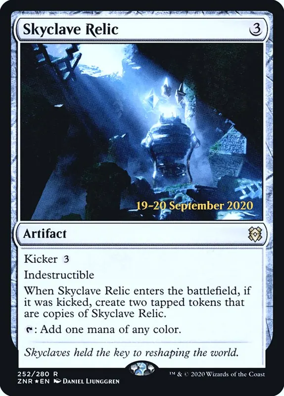 Skyclave Relic [Zendikar Rising Promos]
