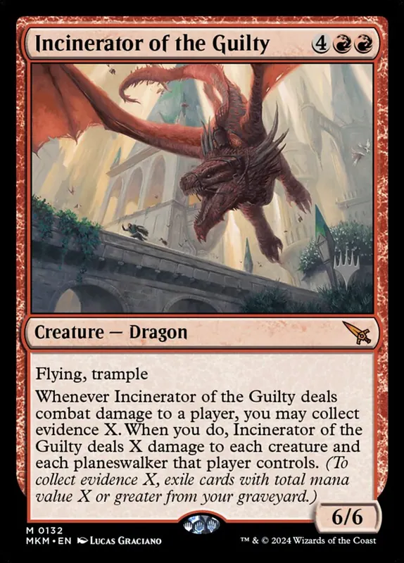 Incinerator of the Guilty [Murders at Karlov Manor Promos]