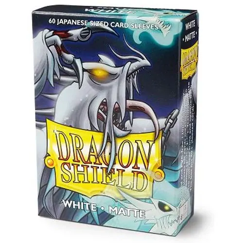 DRAGONSHIELD WHITE MATTE JAPONES