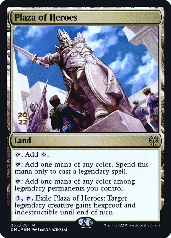 Plaza of Heroes [Dominaria United Promos]