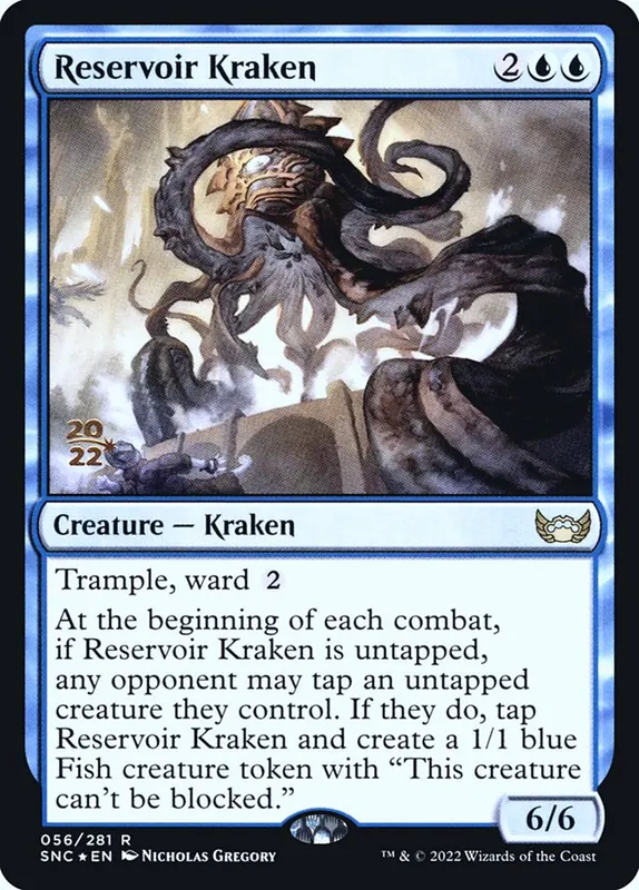 Reservoir Kraken [Streets of New Capenna Promos]