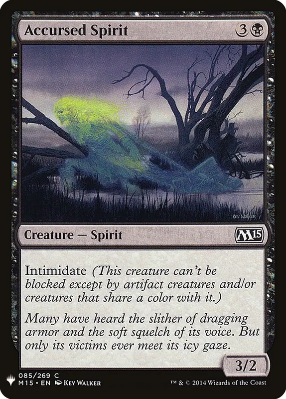 Accursed Spirit [The List]