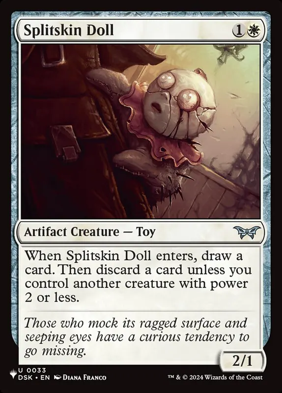 Splitskin Doll [The List]