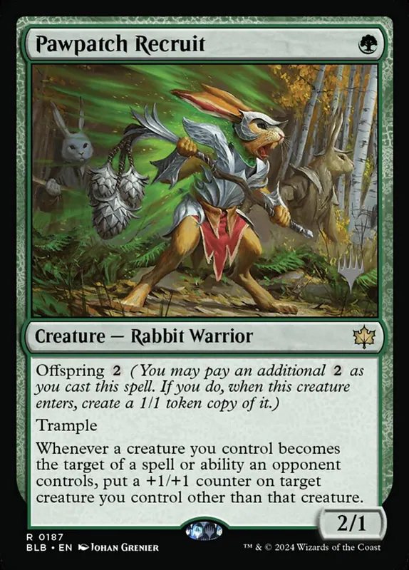 Pawpatch Recruit [Bloomburrow Promos]