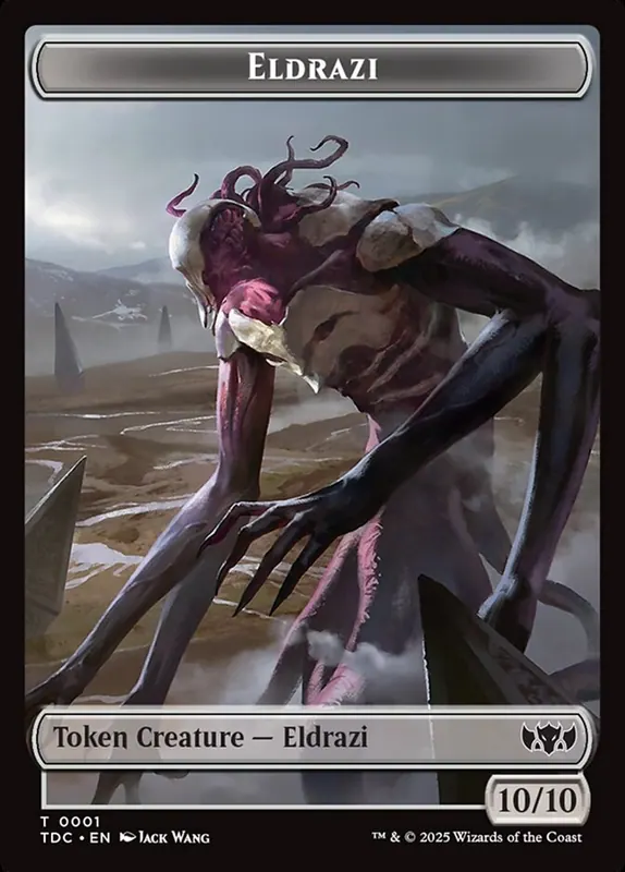 Eldrazi [Tarkir: Dragonstorm Commander Tokens]