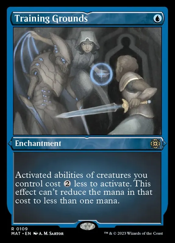 Training Grounds (Foil Etched) [March of the Machine: The Aftermath]