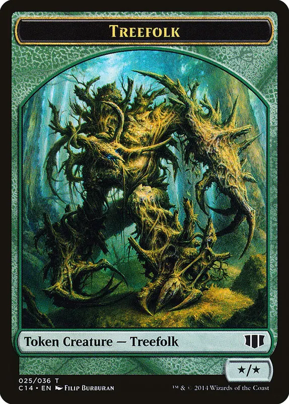 Treefolk [Commander 2014 Tokens]