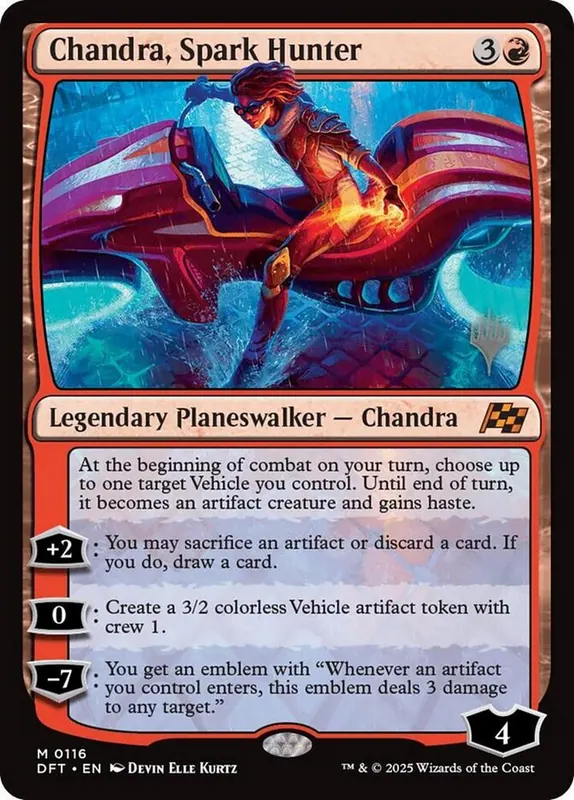 Chandra, Spark Hunter [Aetherdrift Promos]