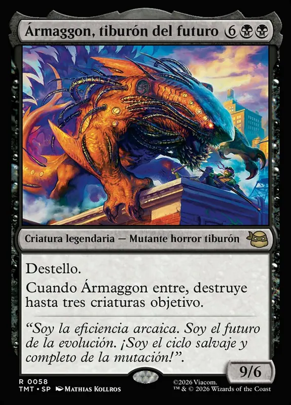 Armaggon, Future Shark [Teenage Mutant Ninja Turtles] - Español