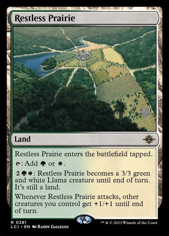 Restless Prairie [The Lost Caverns of Ixalan Promos]