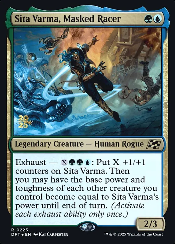 Sita Varma, Masked Racer [Aetherdrift Promos]