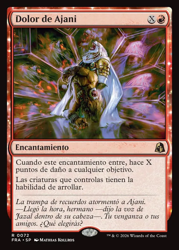Ajani's Anguish [Reality Fracture] - Español