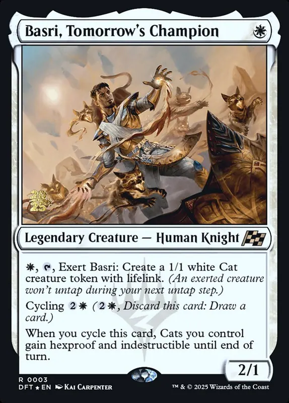 Basri, Tomorrow's Champion [Aetherdrift Promos]