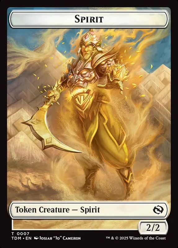 Spirit [Tarkir: Dragonstorm Tokens]