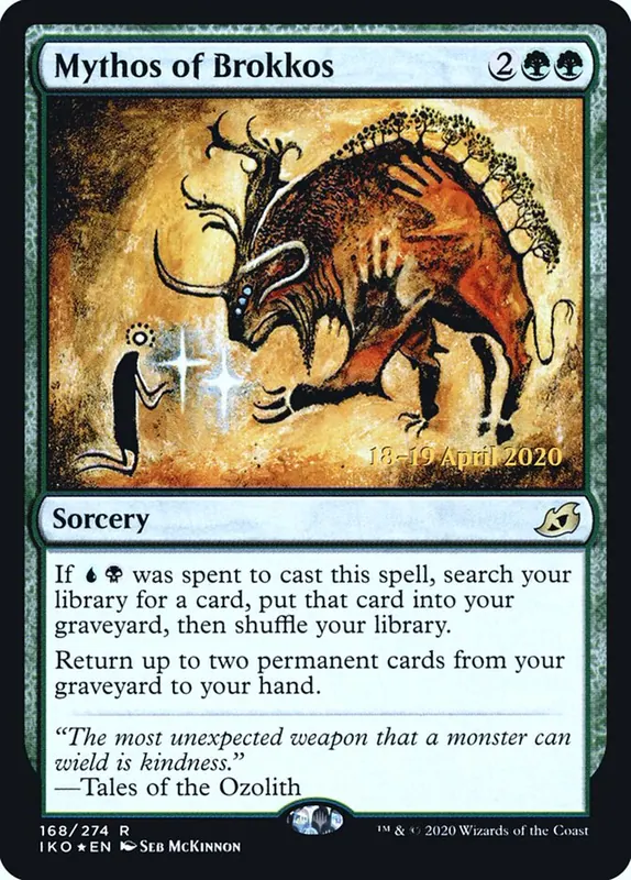 Mythos of Brokkos [Ikoria: Lair of Behemoths Promos]