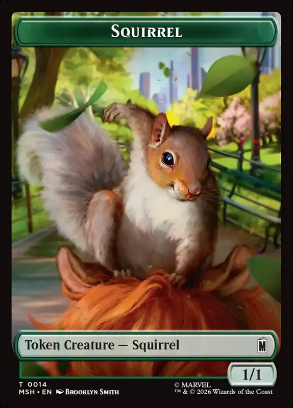 Squirrel [Marvel Super Heroes Tokens]