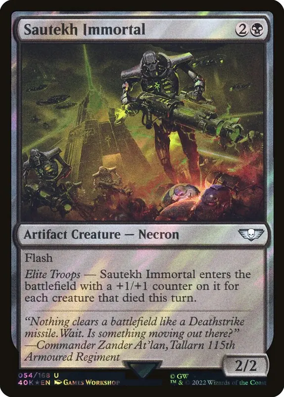 Sautekh Immortal [Warhammer 40,000 Commander]