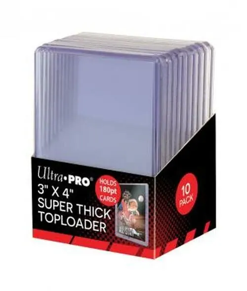 ULTRA PRO TOPLOADER 3"X4" DE 180PT