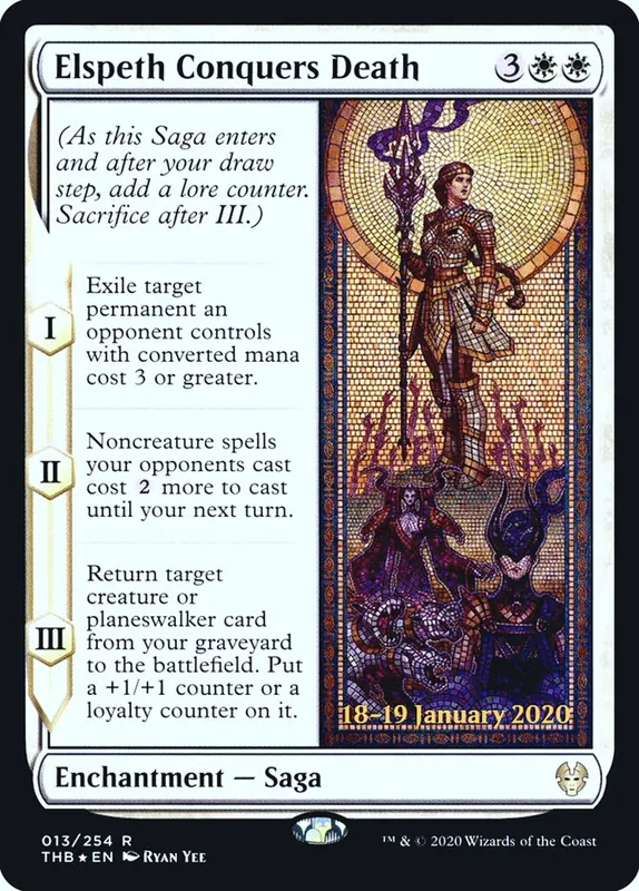 Elspeth Conquers Death [Theros Beyond Death Promos]