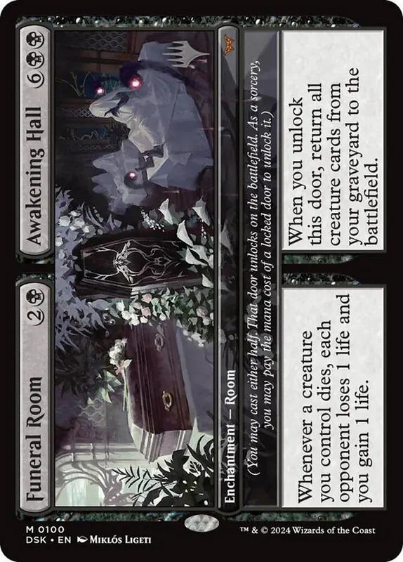 Funeral Room // Awakening Hall [Duskmourn: House of Horror Promos]