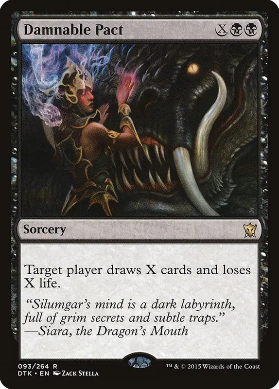 Damnable Pact - Español [Dragons of Tarkir]