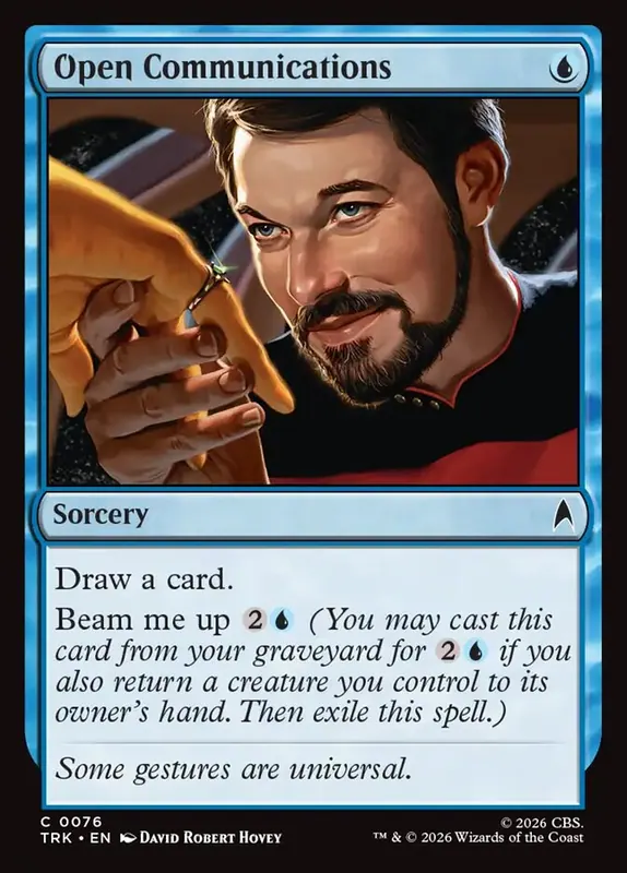 Open Communications [Star Trek]