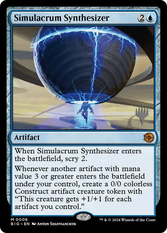 Simulacrum Synthesizer (Promo Pack) [Edge of Eternities Promo Pack]