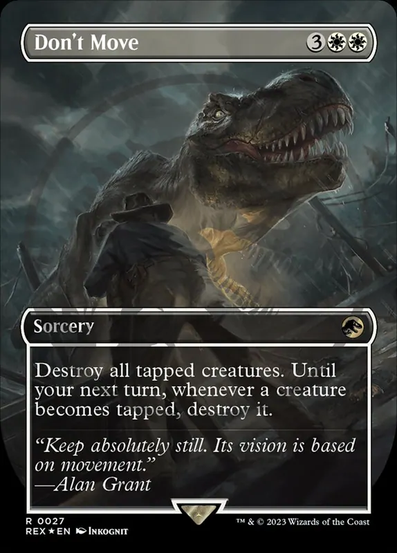 Don't Move [Jurassic World Collection]