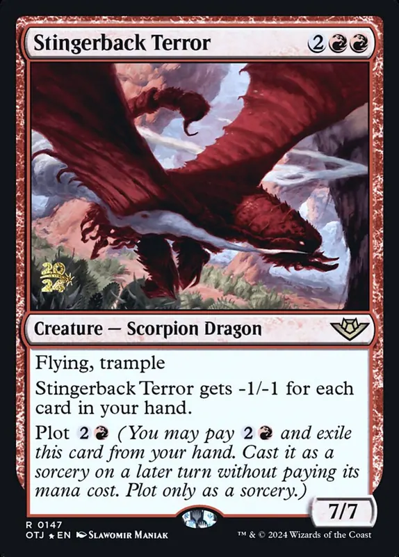 Stingerback Terror [Outlaws of Thunder Junction Promos]