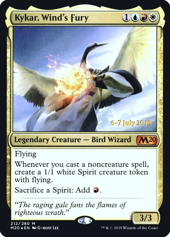 Kykar, Wind's Fury [Core Set 2020 Promos]