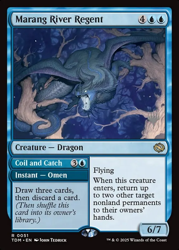 Marang River Regent // Coil and Catch [Tarkir: Dragonstorm Promos]