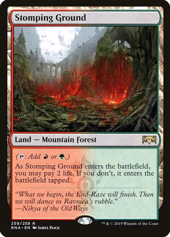 Stomping Ground [Ravnica Allegiance] - Español