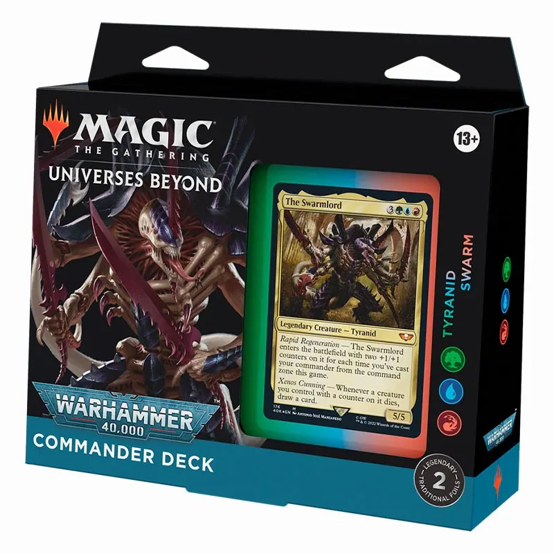 MTG Warhammer 40,000 Commander Deck 4 – Regular – Tyranid Swarm